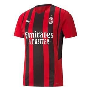 Puma Pro Player Version AC Milan Home Football Shirt 21/22 Medium Official NEW